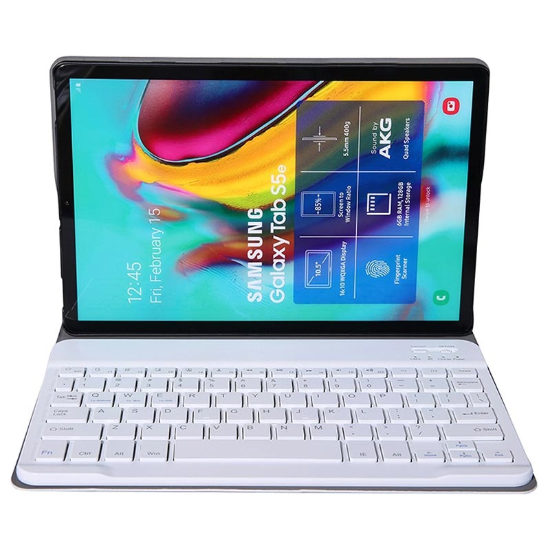 Samsung Galaxy Tab S6 Lite Bluetooth Keyboard Case - Gold