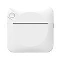 C17 Portable Bluetooth Mini Printer for Pictures and Notes - White