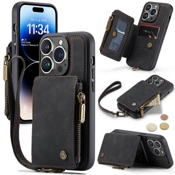 Caseme C20 Zipper Pocket iPhone 14 Pro Hybrid Case