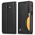 Card Set Series Samsung Galaxy J6+ Wallet Case - Black