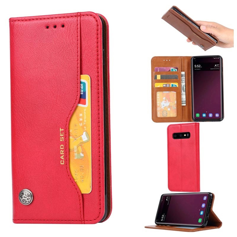 Card Series Galaxy S10e Wallet Case