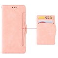 Cardholder Series Motorola Moto E7 Plus Wallet Case - Pink