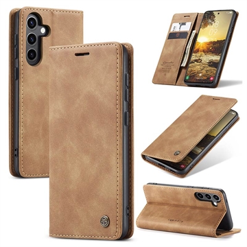 Samsung Galaxy S24 FE Caseme 013 Series Wallet Case - Brown