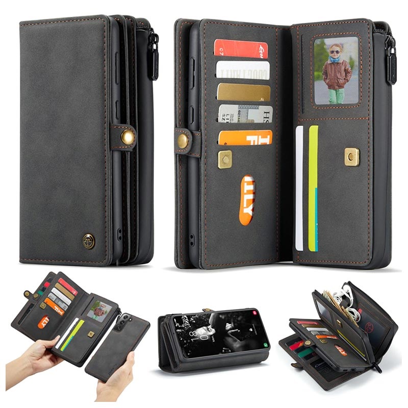 Caseme 2-in-1 Multifunctional Samsung Galaxy S21 FE 5G Wallet Case