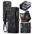 Caseme 2-in-1 Multifunctional iPhone 15 Wallet Case - Black