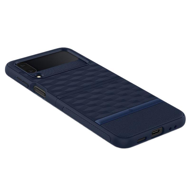 Samsung Galaxy Z Flip 4 5G case blue CASEOLOGY Parallax