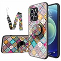 Checkered Pattern Honor 60 SE Hybrid Case - Colorful Mandala