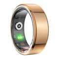 Colmi R02 Waterproof Smart Ring - Danish, Swedish, English Languages - Size: 10/19.8mm - Gold