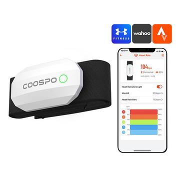 Coospo H808S-W Chest Heart Rate Monitor - White