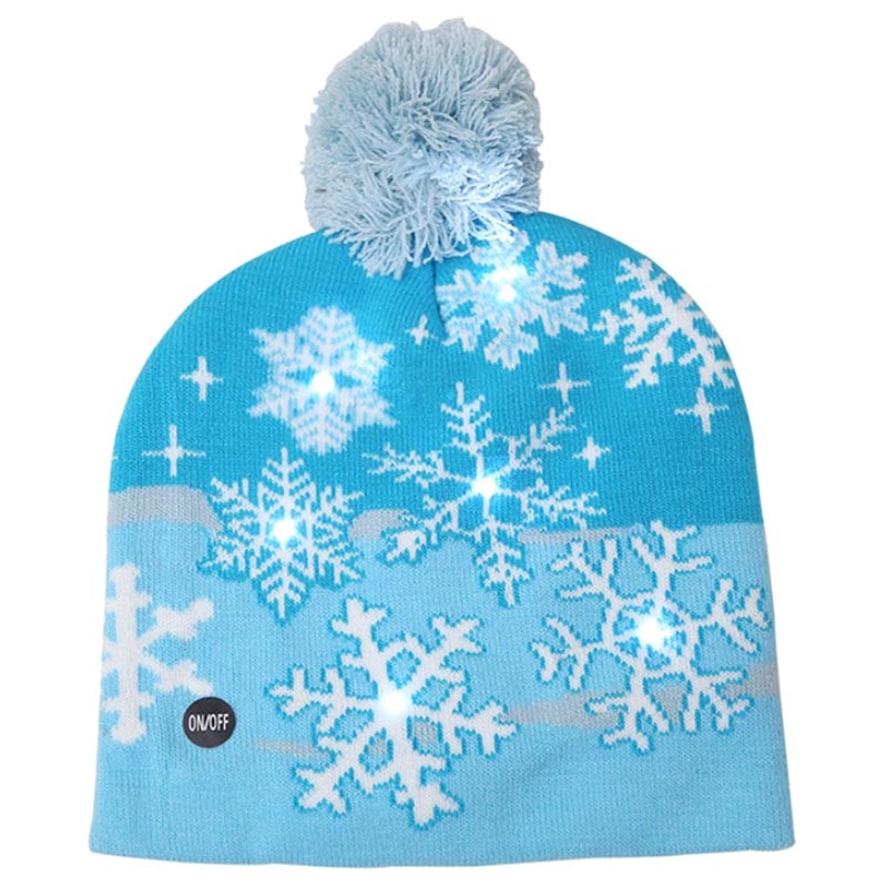 winter beanie with light