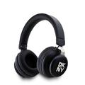 DKNY Stack Logo Wireless Headphones - Black