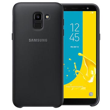 Samsung Galaxy J6 Dual Layer Cover Ef Pj600cbegww Black