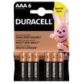 Duracell Basic LR03/AAA Batteries - 6 Pcs.