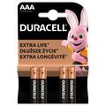 Duracell DuraLock C&B LR03/AAA Batteries - 4 Pcs.