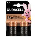 Duracell DuraLock C&B LR6/AA Batteries - 4 Pcs.