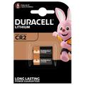 Duracell Lithium Photo CR2 Battery 3V - 2 Pcs.