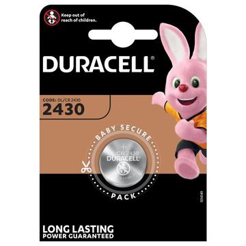 Duracell Mini CR2430 Coin Cell Battery 3V