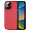 Dux Ducis Fino Series iPhone 14 Pro Max Hybrid Case - Red