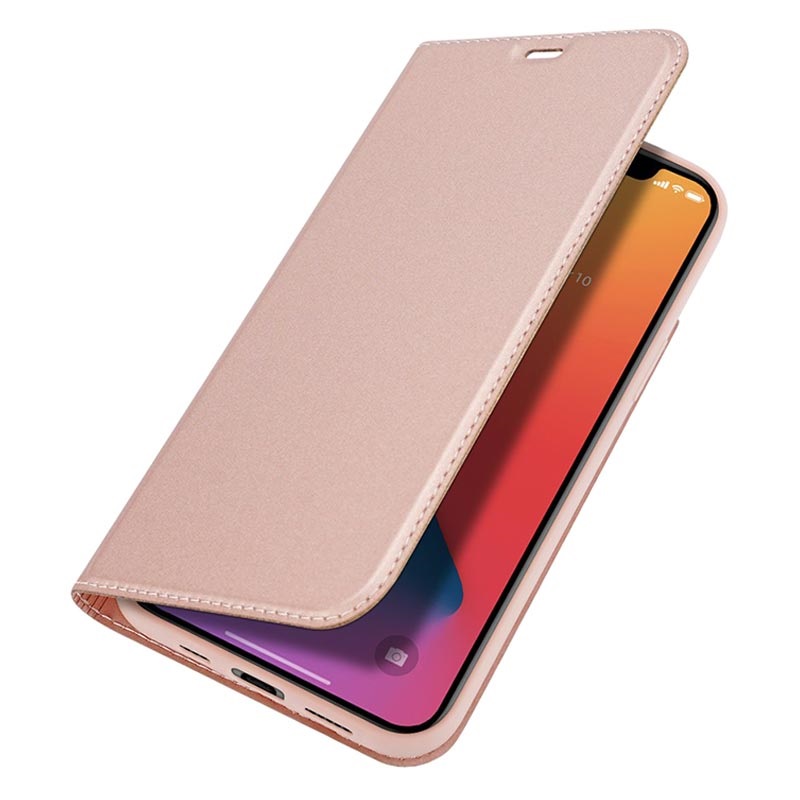 Dux Ducis Skin Pro Iphone 12 Pro Max Flip Case Rose Gold