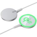 ESR HaloLock Qi2 Mini MagSafe Wireless Charger 15W - Silver