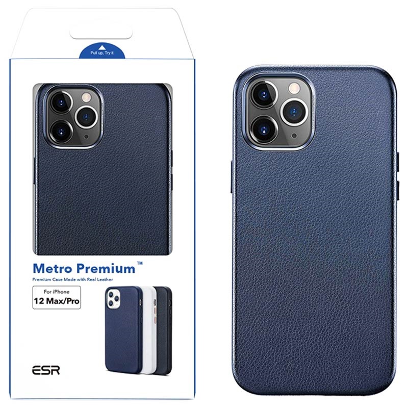 iPhone 12/12 Pro Metro Premium Leather Case - ESR