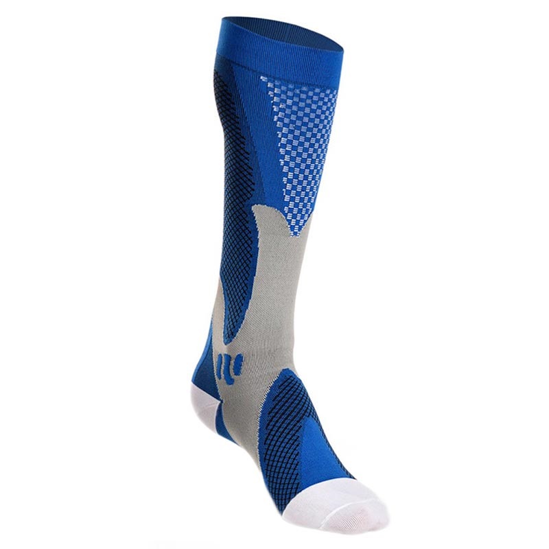 Elastic Knee High Sports Socks - L/XL