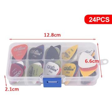 Electric & Acoustic Guitar Picks Set - 24 Pcs.