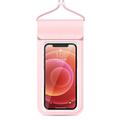 Elegant Universal IPX8 Waterproof Case WN-01 - 7.2" - Pink