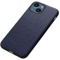 Elegant iPhone 14 Max Leather Case - Blue