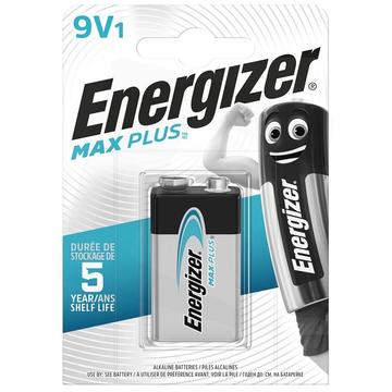 Energizer Max Plus 6LR61/9V Alkaline Battery