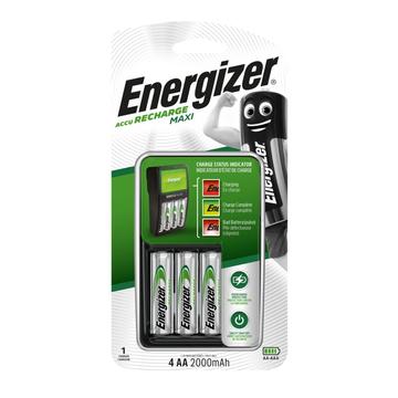 Energizer Maxi Battery Charger incl. 4 x R6/AA Batteries