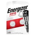Energizer Mini CR2016 Lithium Batteries - 3V - 2 Pcs.