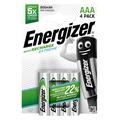 Energizer Recharge Extreme Rechargeable R03/AAA Batteries 800mAh - 4 Pcs.