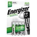 Energizer Recharge Power Plus Rechargeable R03/AAA Batteries 700mAh - 4 Pcs.