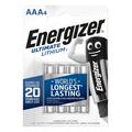 Energizer Ultimate Lithium R03/AAA Batteries - 4 Pcs.