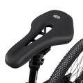 Shock Absorbing Sports Bicycle Seat - Black