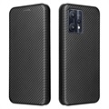 OnePlus Nord CE 2 Lite 5G Flip Case - Carbon Fiber - Black