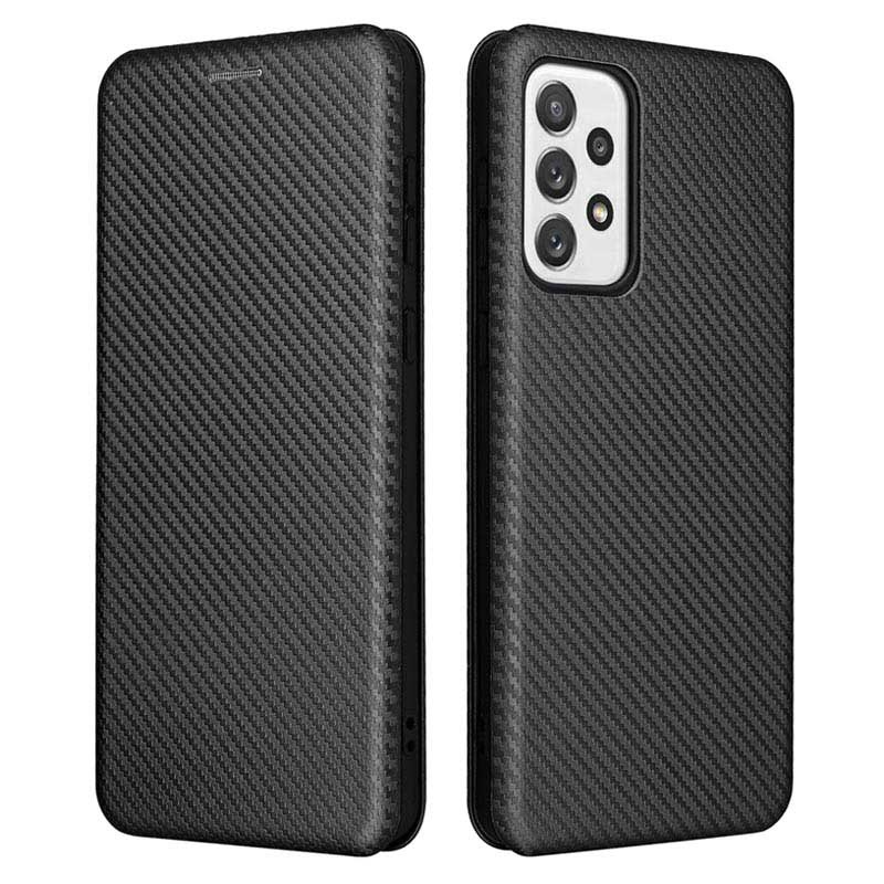 Samsung Galaxy A73 5G Flip Case - Carbon Fiber