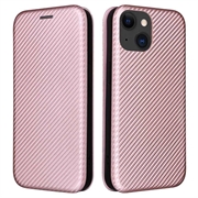 iPhone 15 Flip Case - Carbon Fiber