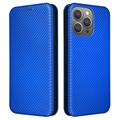 iPhone 15 Pro Max Flip Case - Carbon Fiber