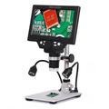 G1200D Digital Microscope w. 7" LCD Display, LED Light - 12MP