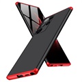 GKK Detachable Samsung Galaxy S22 Ultra 5G Case - Red / Black