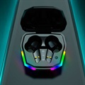 Gaming TWS Earphones S35 with Charging Case - Black