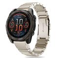 Garmin Fenix 5X/5X Plus/6X/6X Pro/7X/8 Tech-Protect SteelBand Stainless Steel Strap - 51mm - Titanium