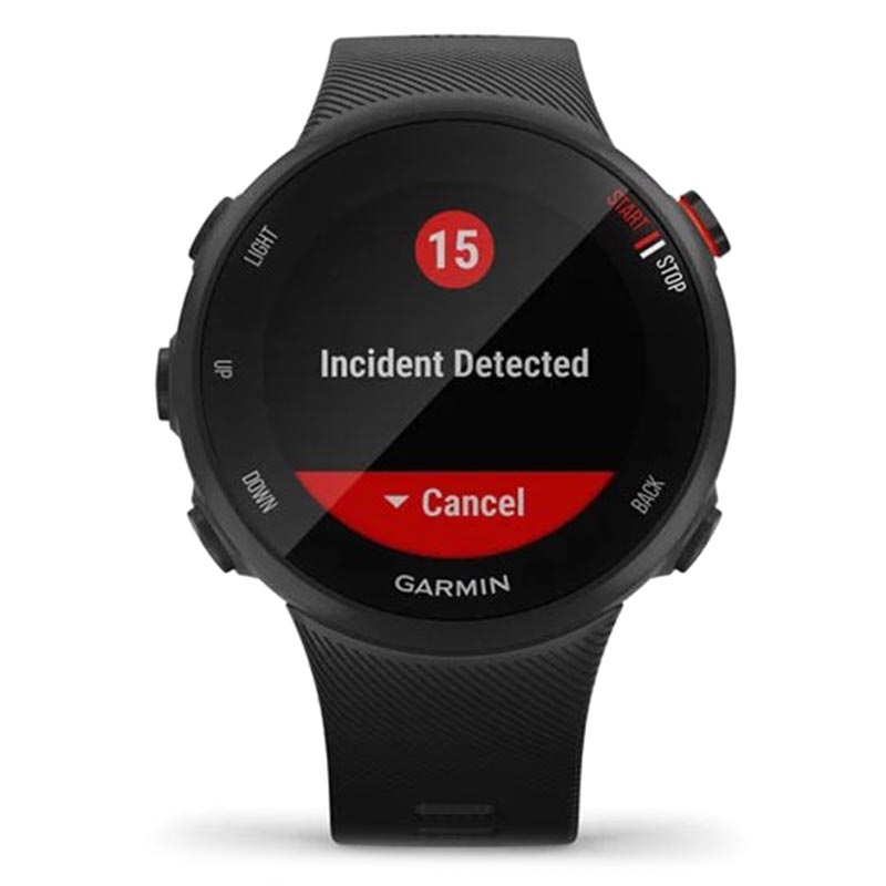 garmin forerunner 45s black