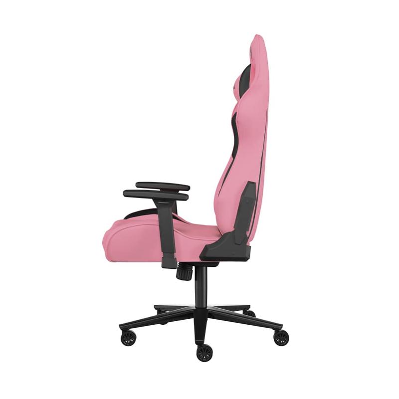 Gaming chair discount black and pink