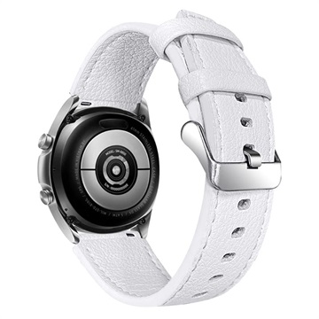 Garmin Vivoactive 4 Genuine Leather Strap - White