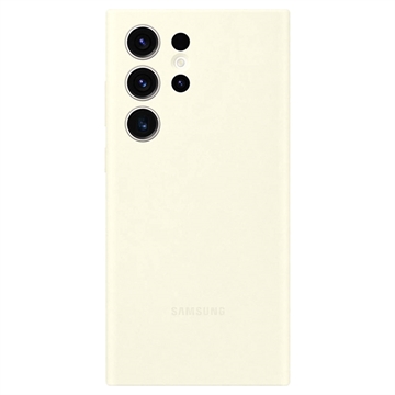 Samsung Galaxy S23 Ultra 5G Silicone Cover EF-PS918TUEGWW - Cream