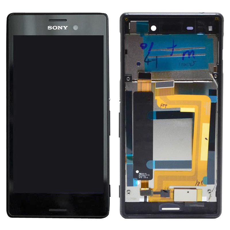 veeg Validatie Einde Sony Xperia M4 Aqua Dual Front Cover & LCD Display
