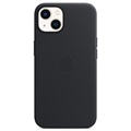 iPhone 13 Apple Leather Case with MagSafe MM183ZM/A - Midnight